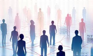 Illustration of connected customer profiles